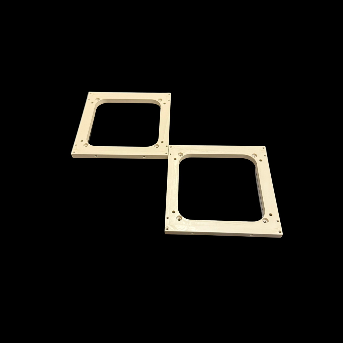 plaque en peek usinée pour installation nucléaire à paris