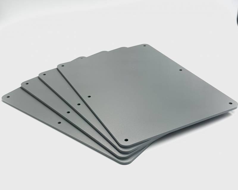 ensemble de plaques en ps usinées avec précision pour usage industriel