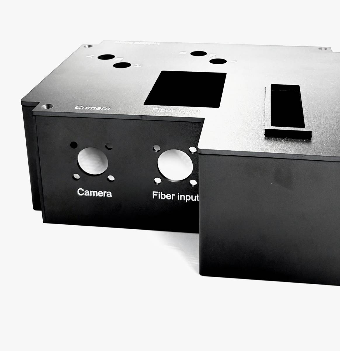 boîtier plastique avec marquage par impression