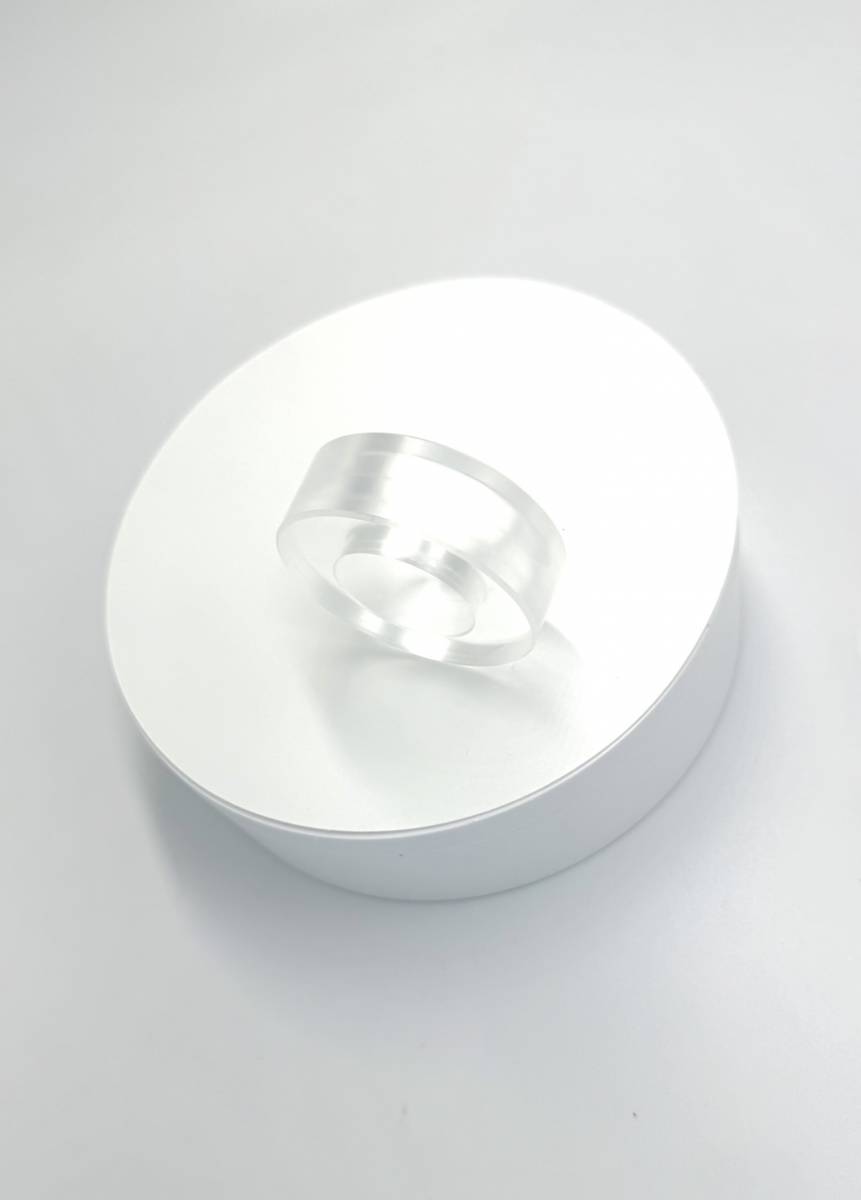 pièce usinée en pmma transparent