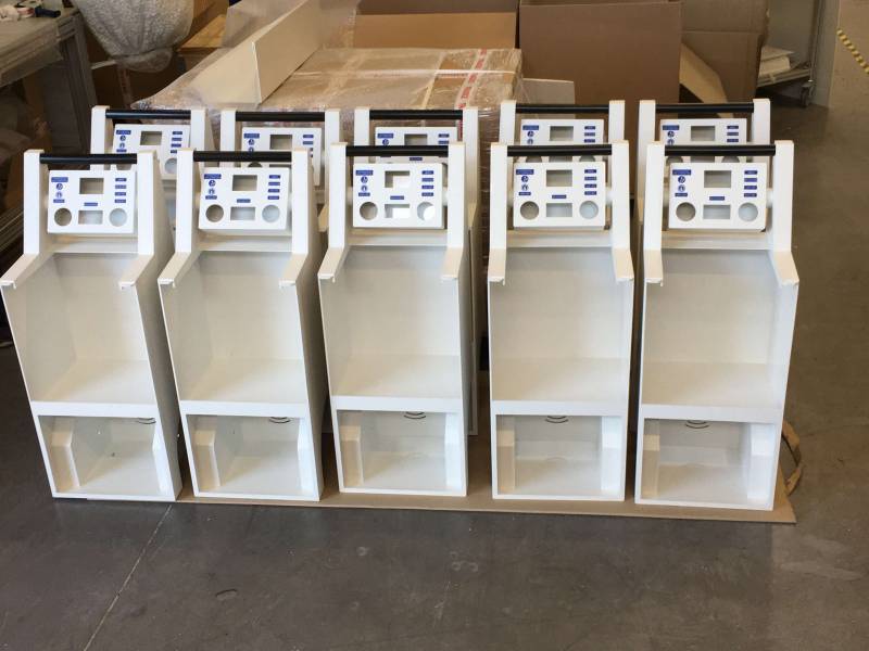 Fabrication de borne en plastique en grande série à Le Havre