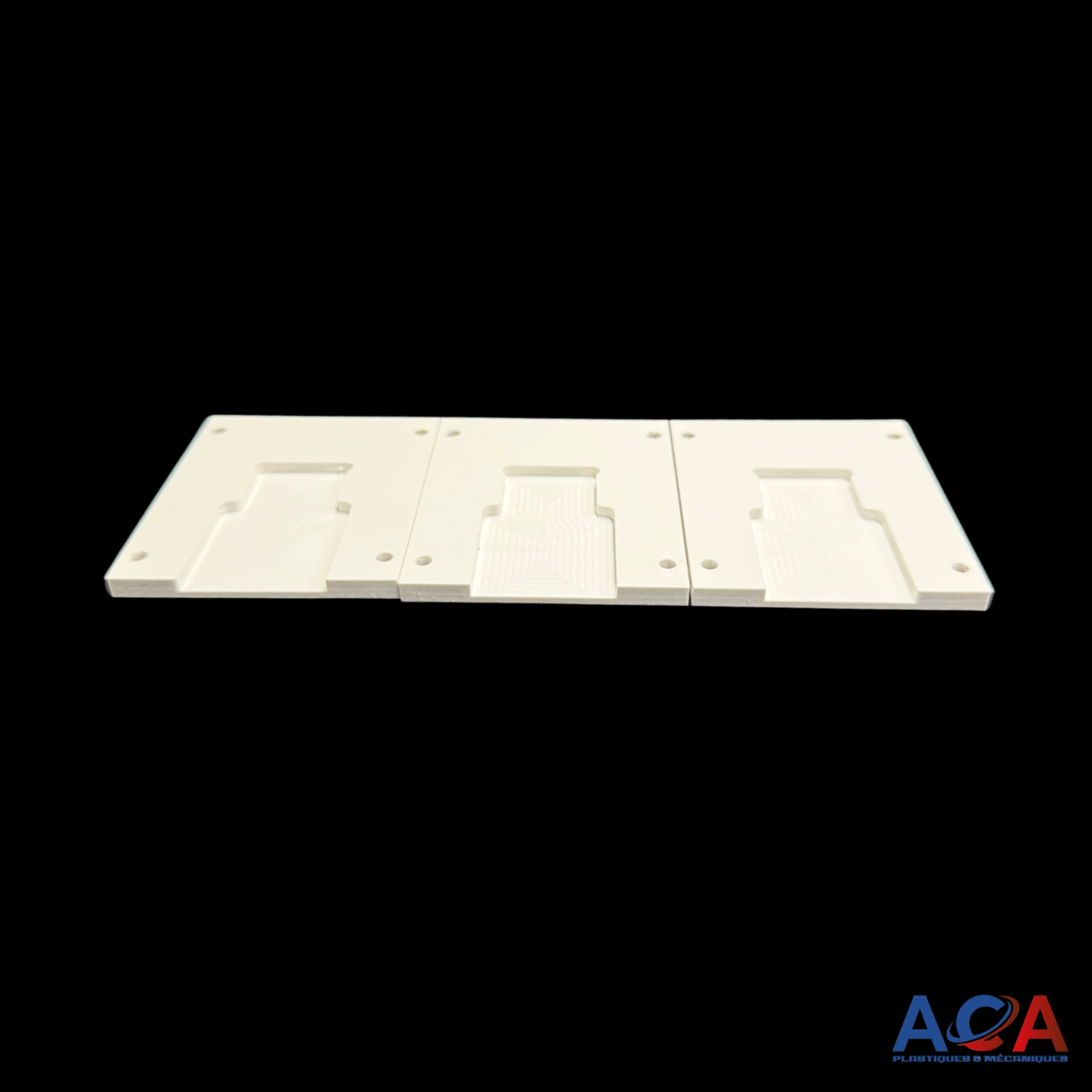 clip pvc usiné cnc 3 axes haute précision lyon