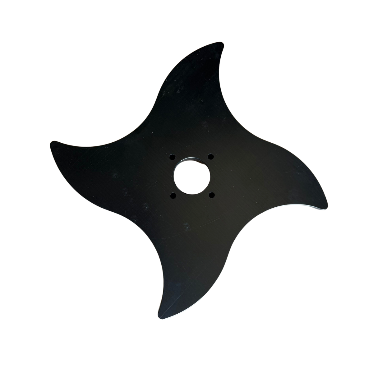 étoile de séparation en pom c noir usinée à toulon pour le secteur nucléaire