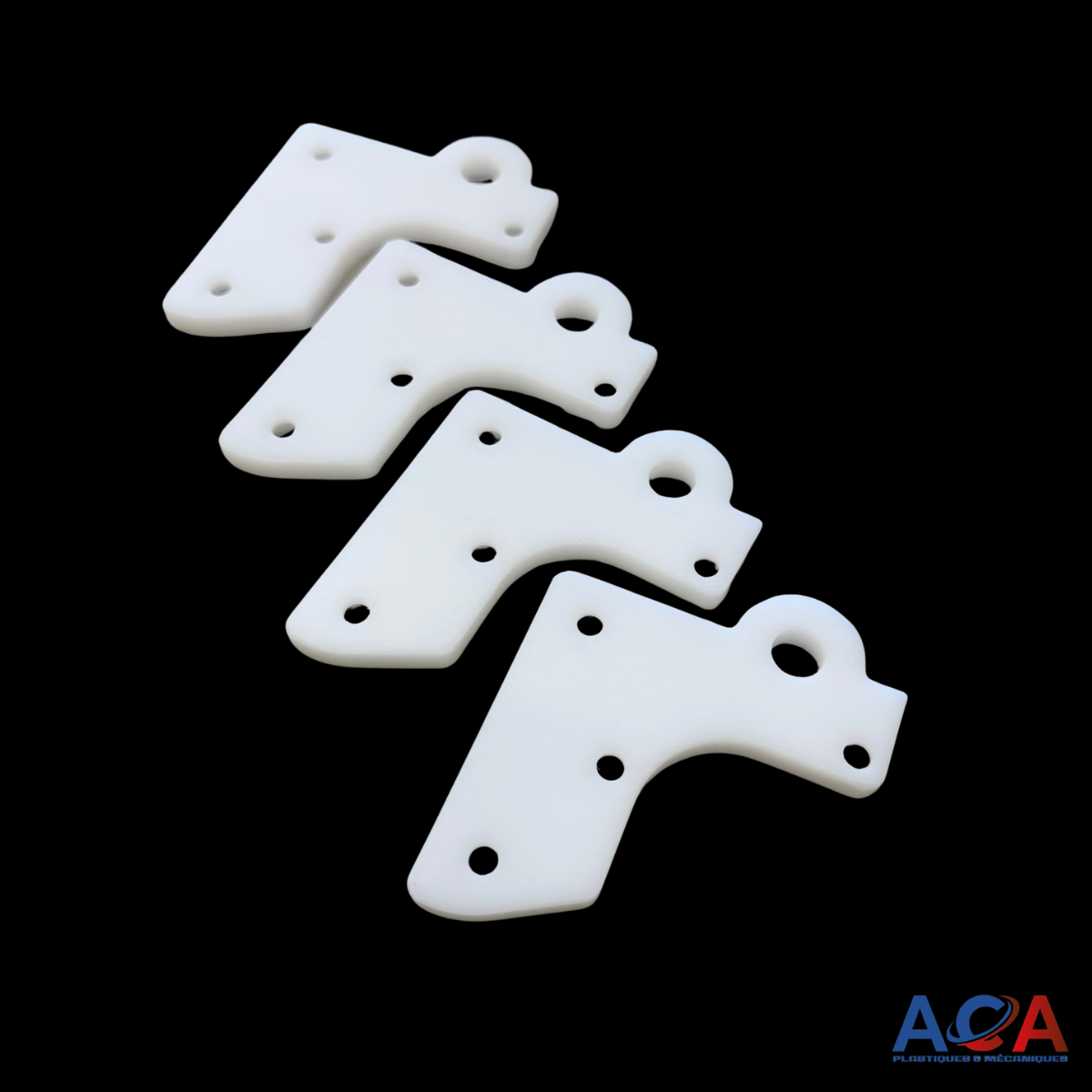 usinage de pièces techniques en PEHD pour système automatisé