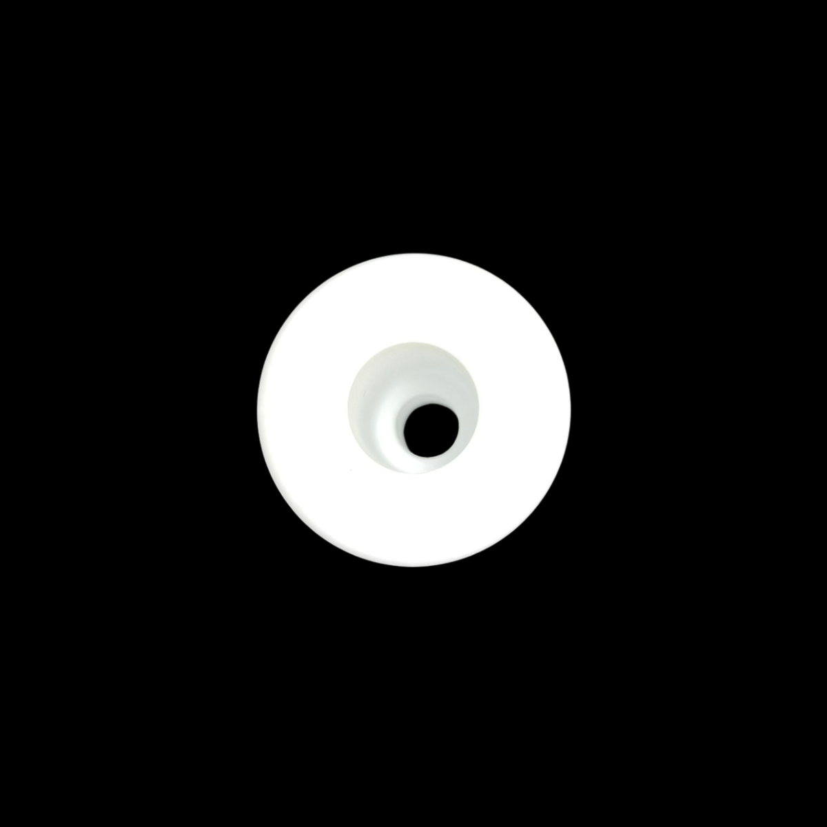 vue du dessus d’un support usiné en plastique technique à nantes